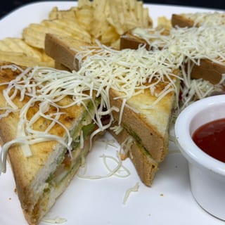 Veg Cheese Grill Sandwich