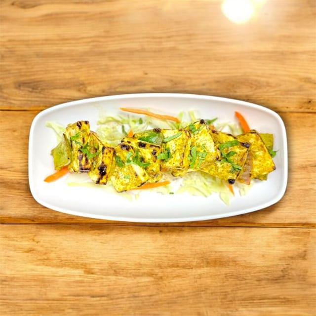 Paneer Pudina Tikka.