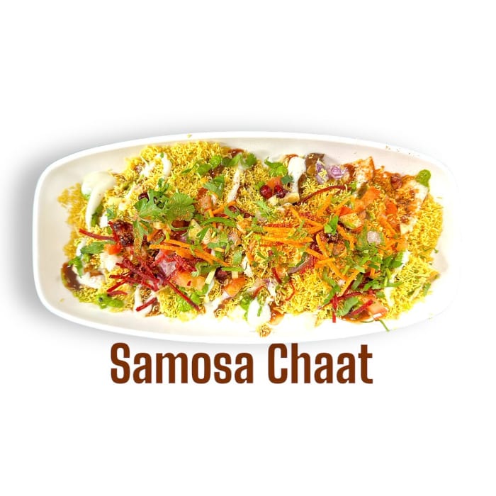 Samosa Chaat.