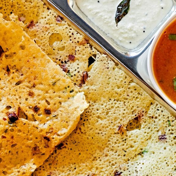 Rava Onion Dosa.