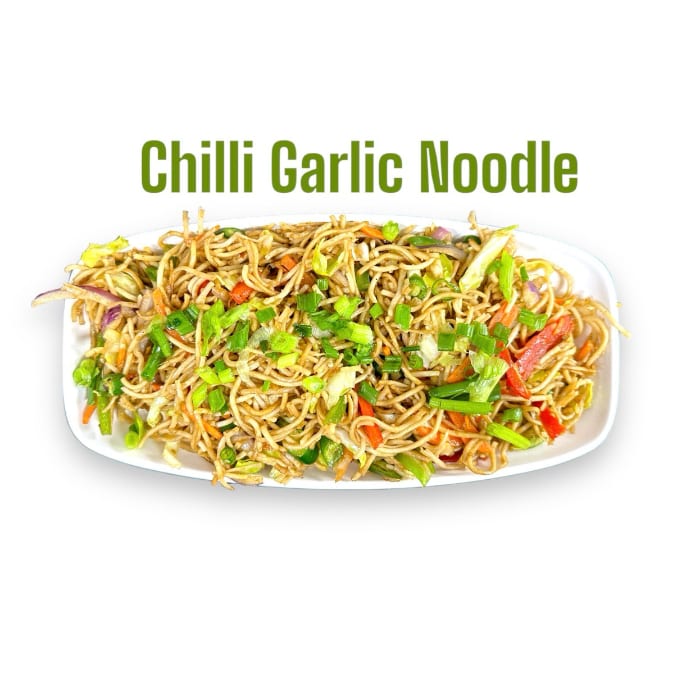 Vegetable Chilli Garlic Noodles.
