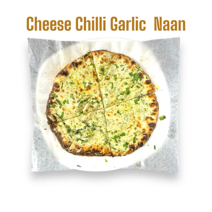 Cheese Chilli Garlic Naan.