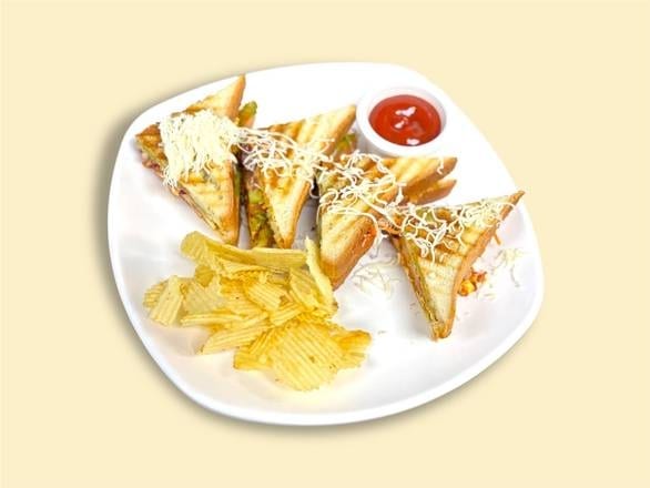 Tandoori Paneer Sandwich.